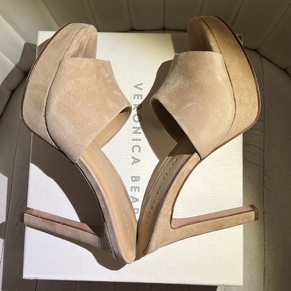 ♥️ Veronica Beard Dali Platform Mule 7 ♥️ - Picture 9 of 12